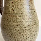 Stoneware pitcher carafe