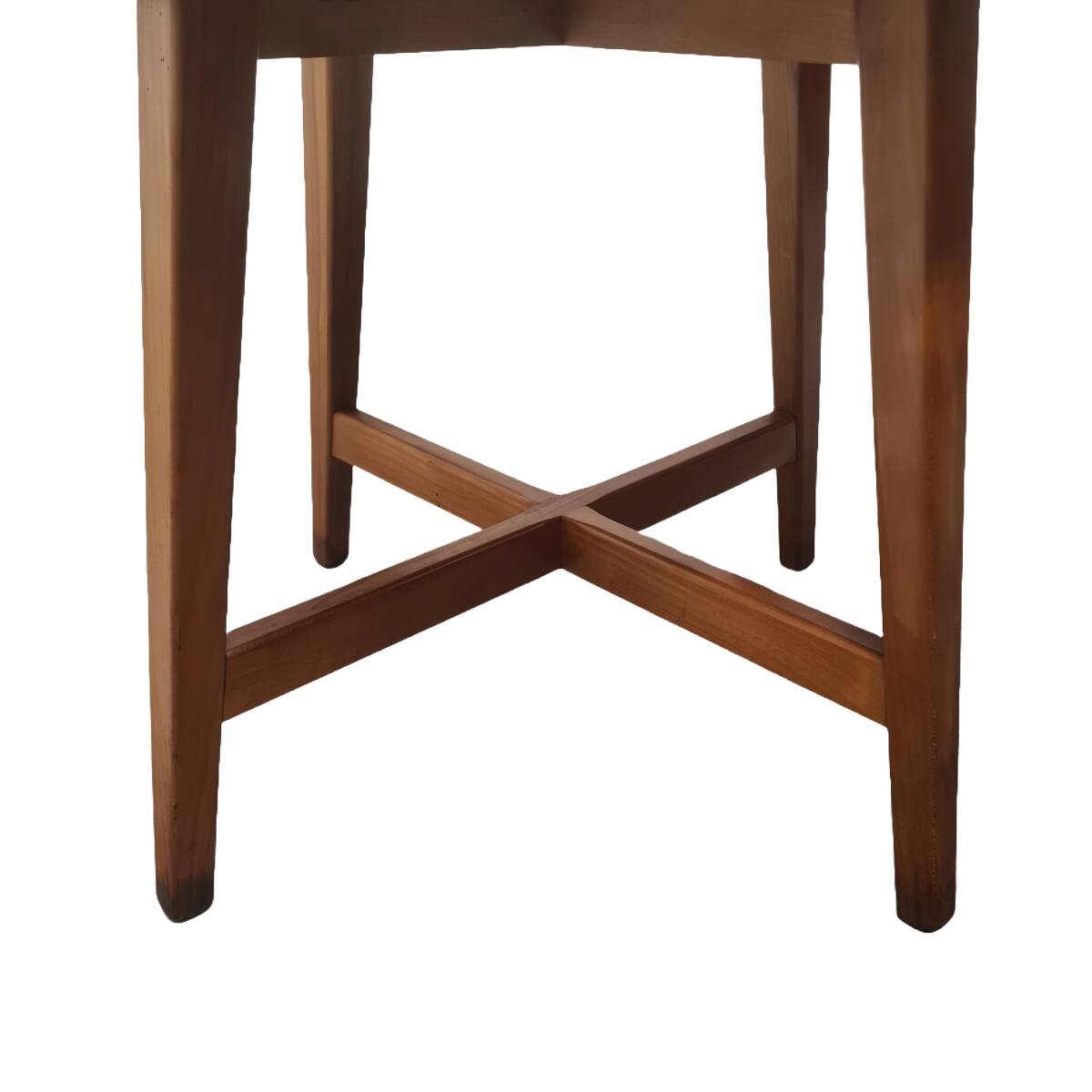 Vintage Round wooden Coffee Table, 1950s