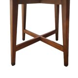 Vintage Round wooden Coffee Table, 1950s