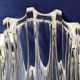 Art Deco vase Pierre D'Avesn molded glass Height 17 cm