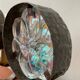 Appliques vintage en ferforgé et pâte De verre Murano des années 50-60