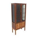 Rosewood display cabinet "Victoria", Torbjørn Afdal, Mellemstrand Trevareindus