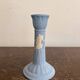 Wedgwood Blue and White Jasperware Vintage Candle Holder English Ceramics