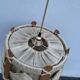 Suspension jute et bois de style scandinave