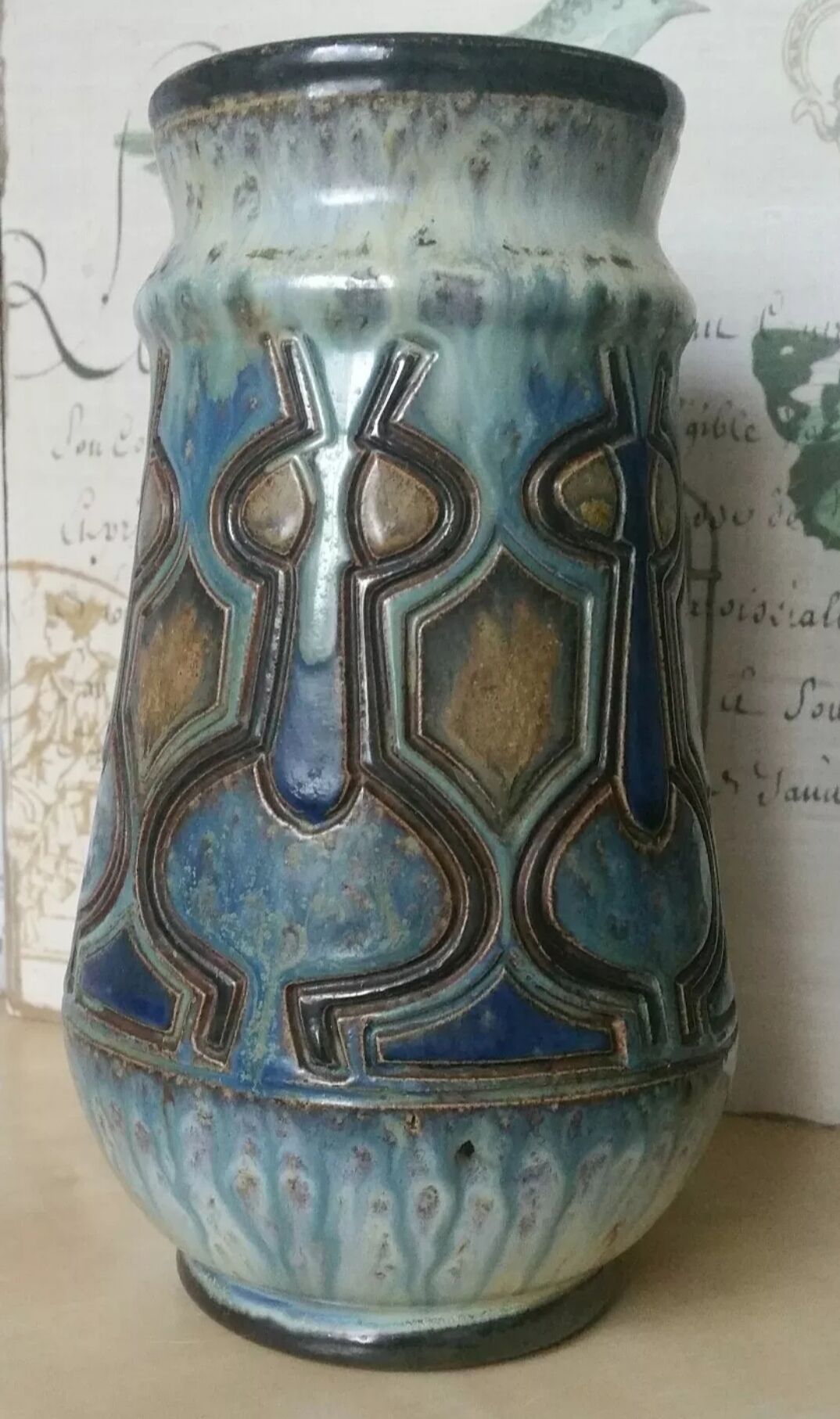 Ethic vase by Dubois