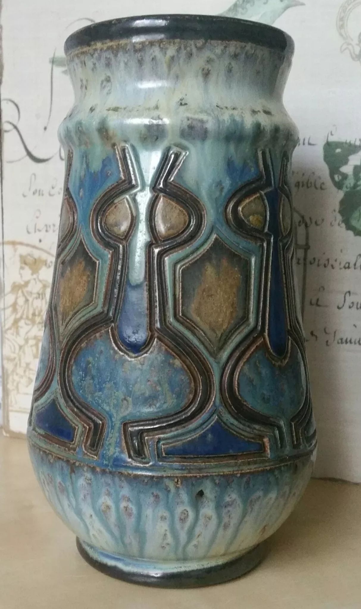 Vase éthnique par Dubois