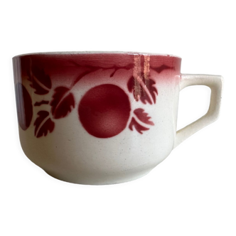 Tasse Badonviller rouge