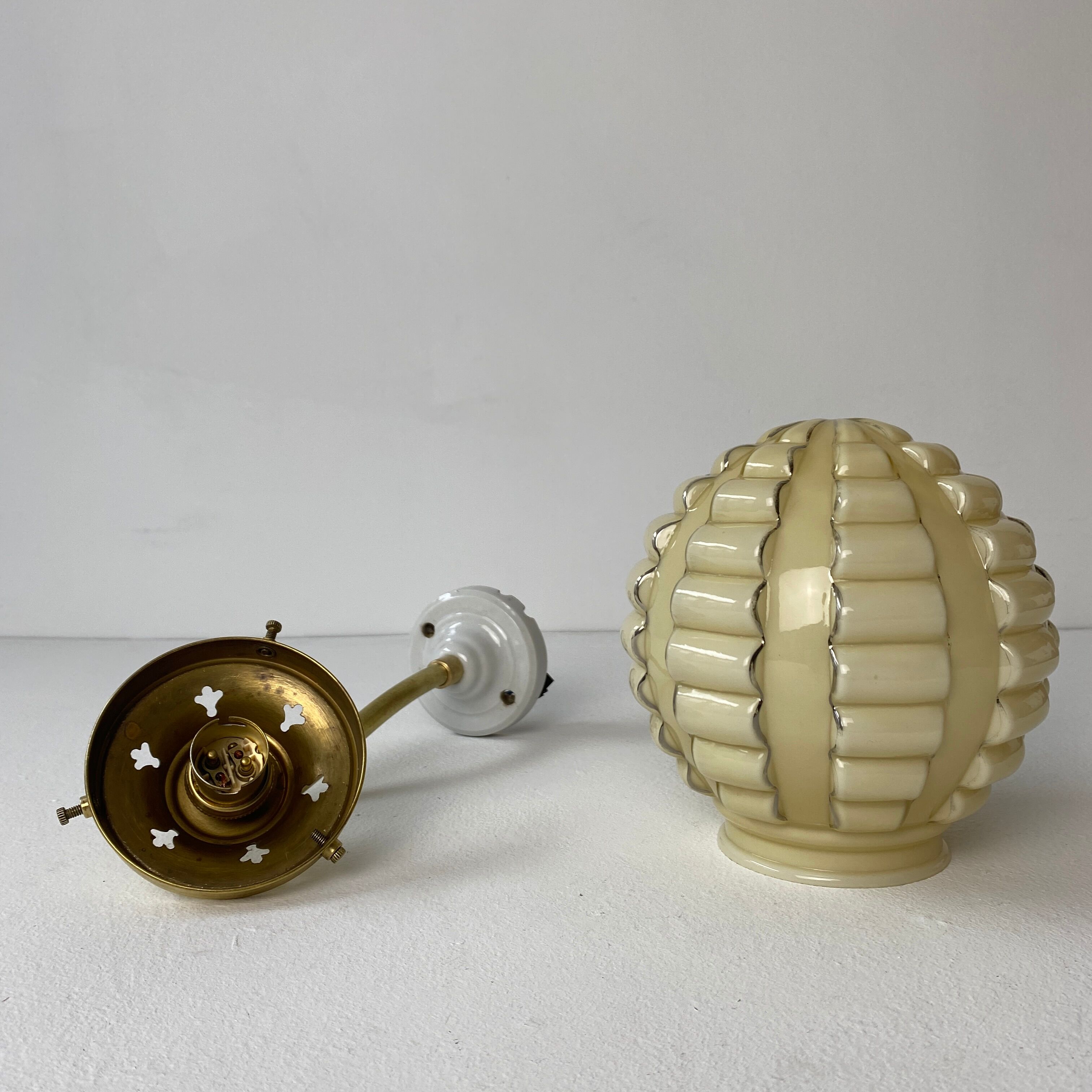 Old art-deco wall lamp