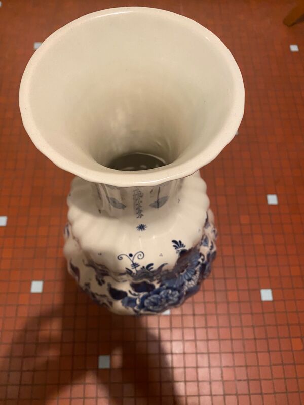 Vase Delft peint à la main