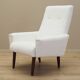 White armchair, Danish design, 1970s, production: Denmark