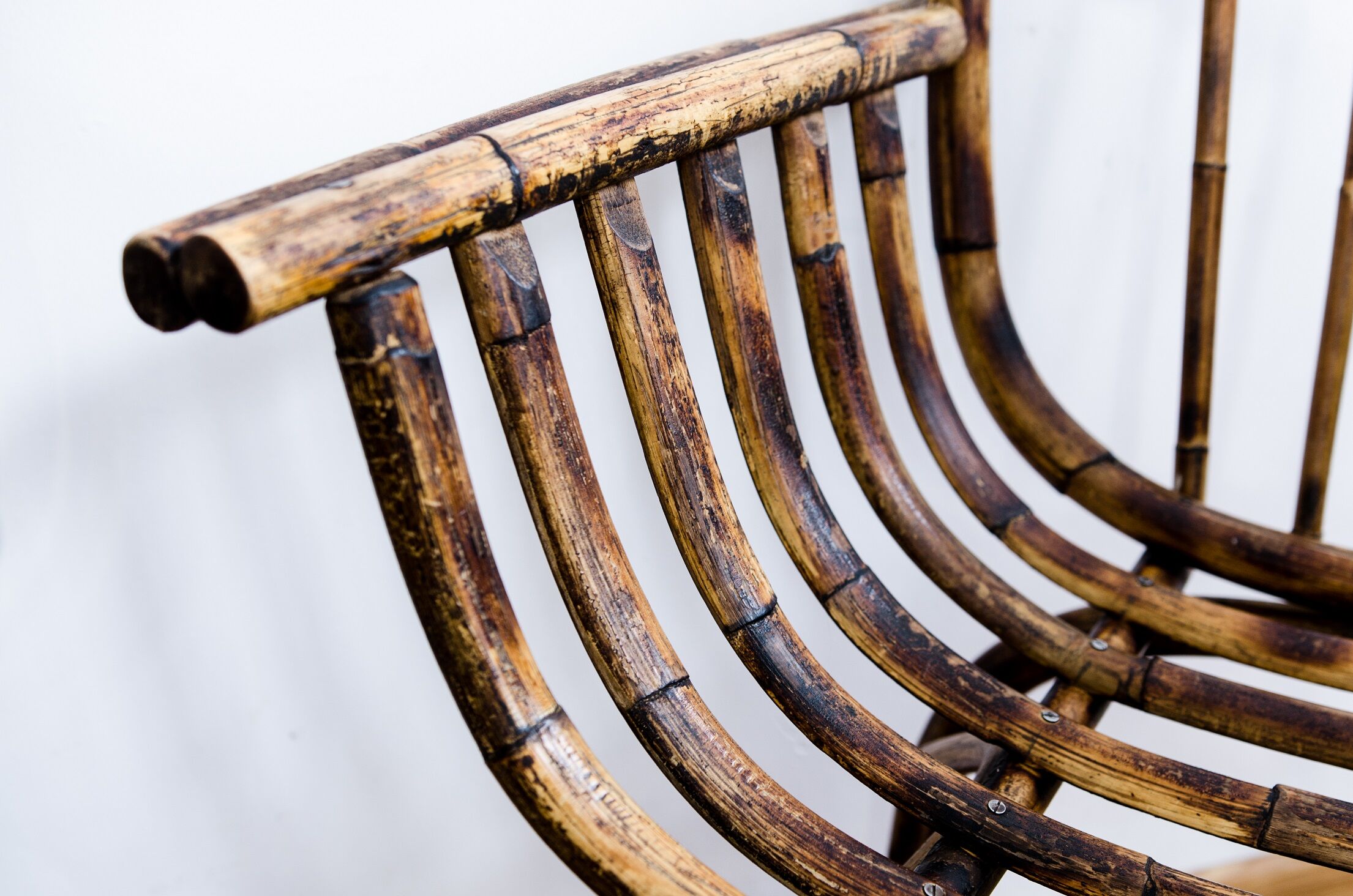 Art deco rattan armchairs 1920