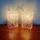 Pair of frosted glass wall sconces, J.T. Kalmar, 1960-70