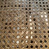 Wooden and cane bistro bar stools