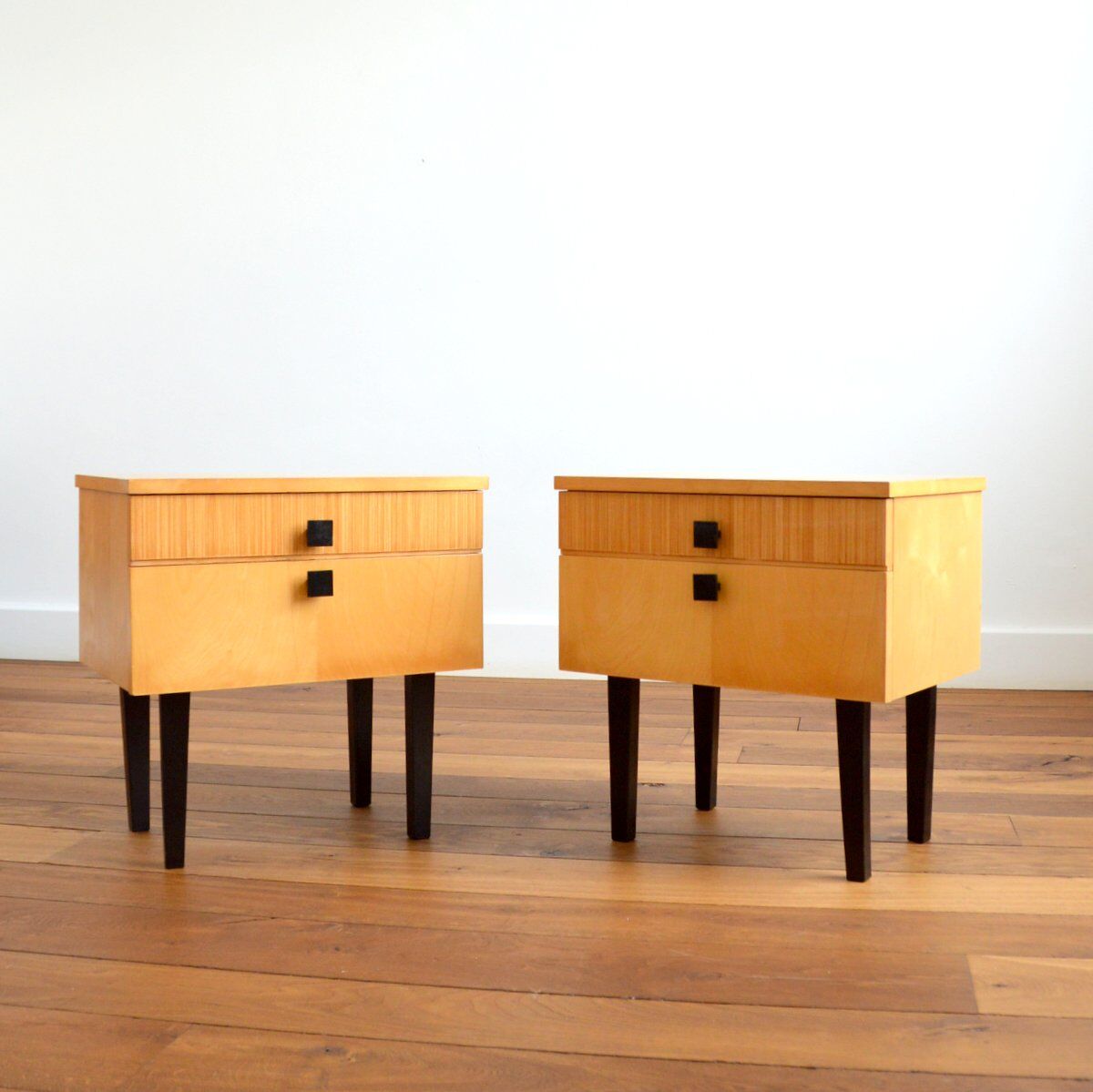 Pair of vintage bedsides 1960