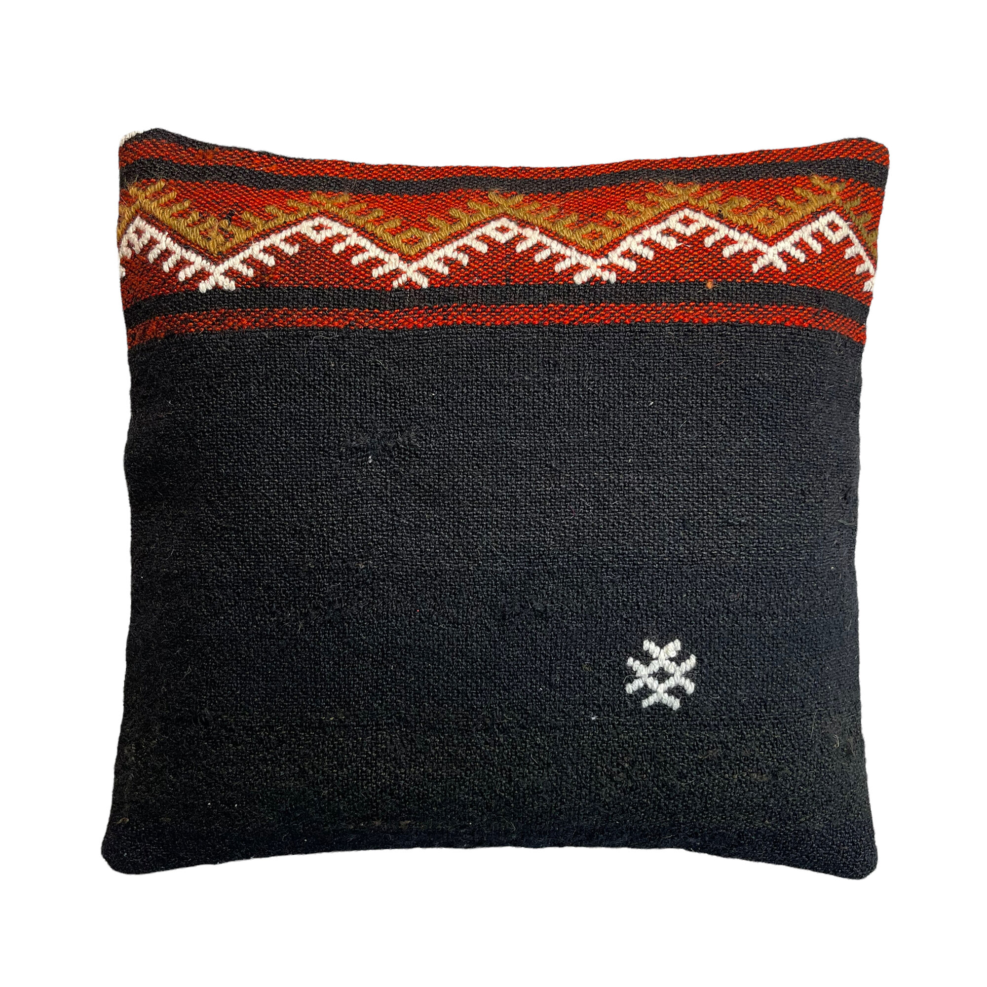 Turkish kilim cushion cover, 40 x 40 cm