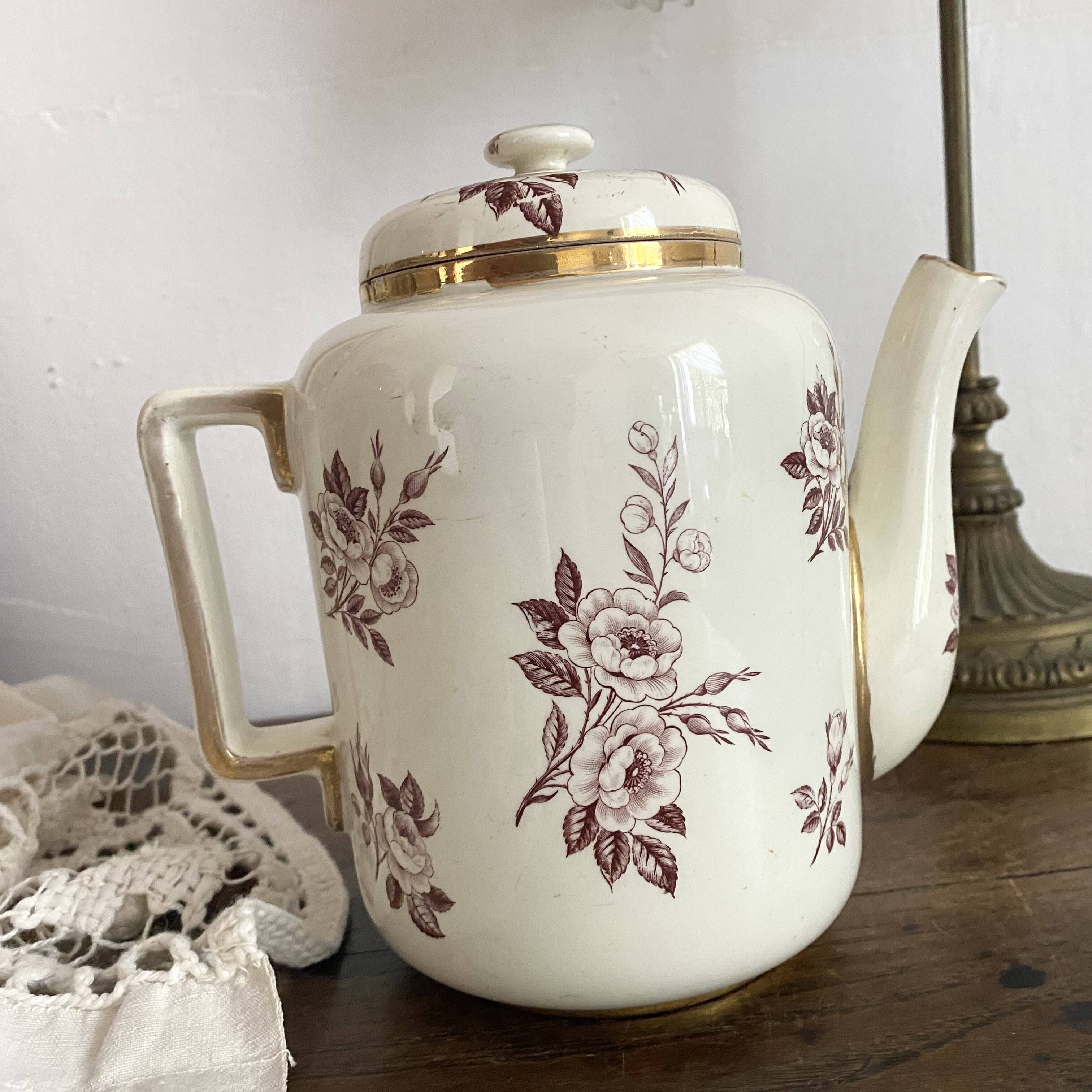 Antique ironstone teapot