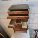 Watchmaker's workshop cabinet with drawers