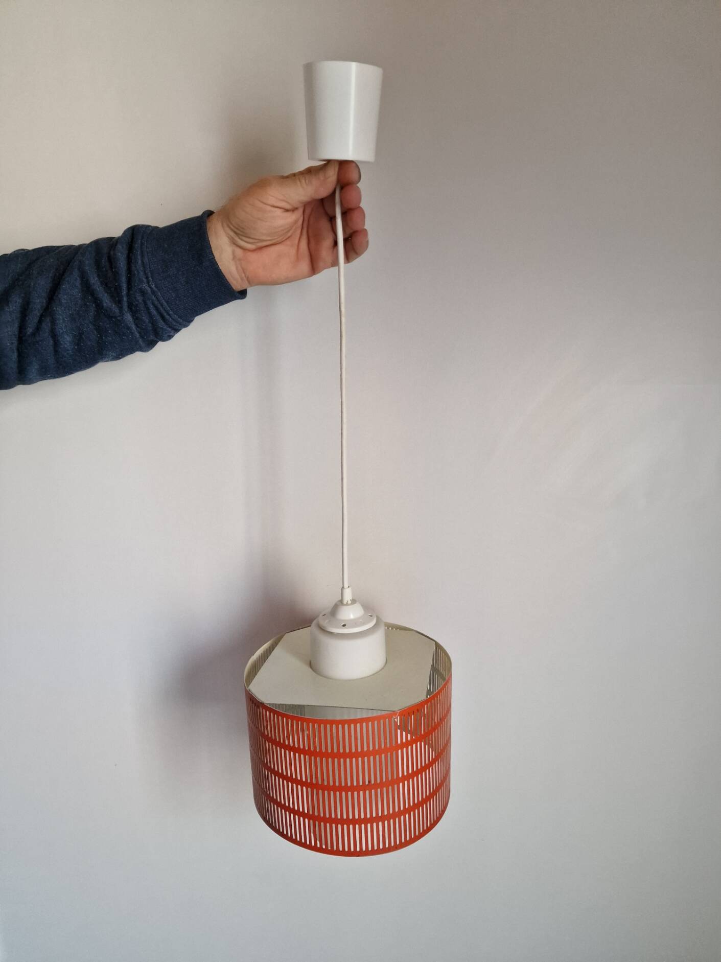 Coral perforated sheet suspension, 1970s