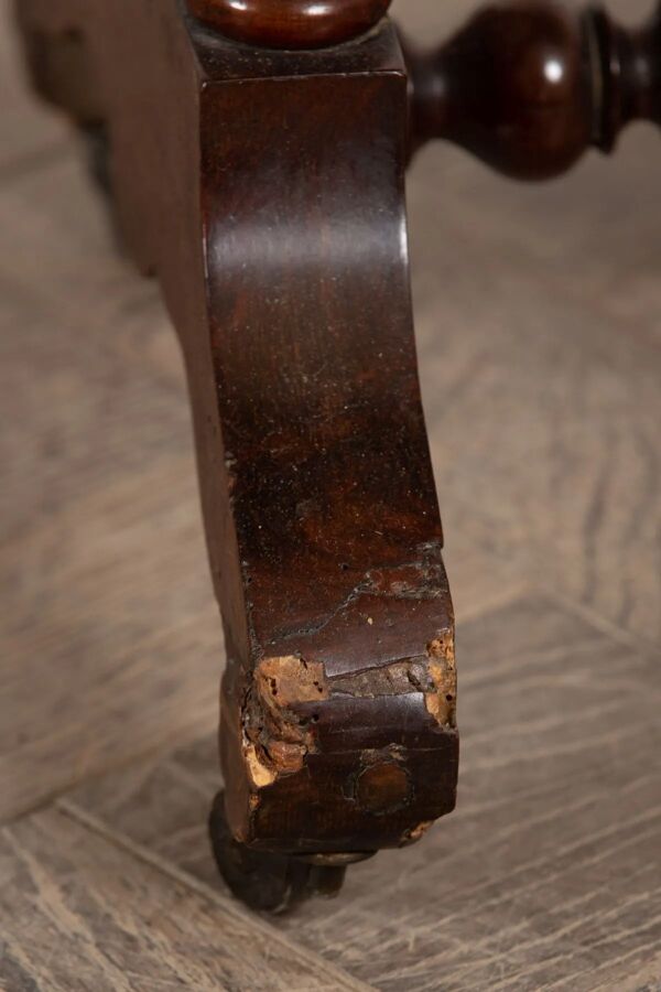 Travailleuse acajou XIXème