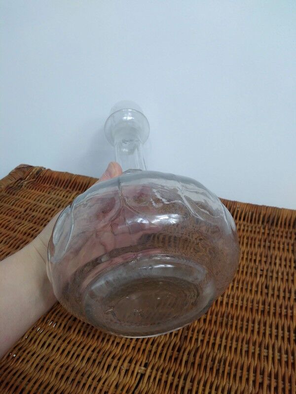 Vintage glass carafe