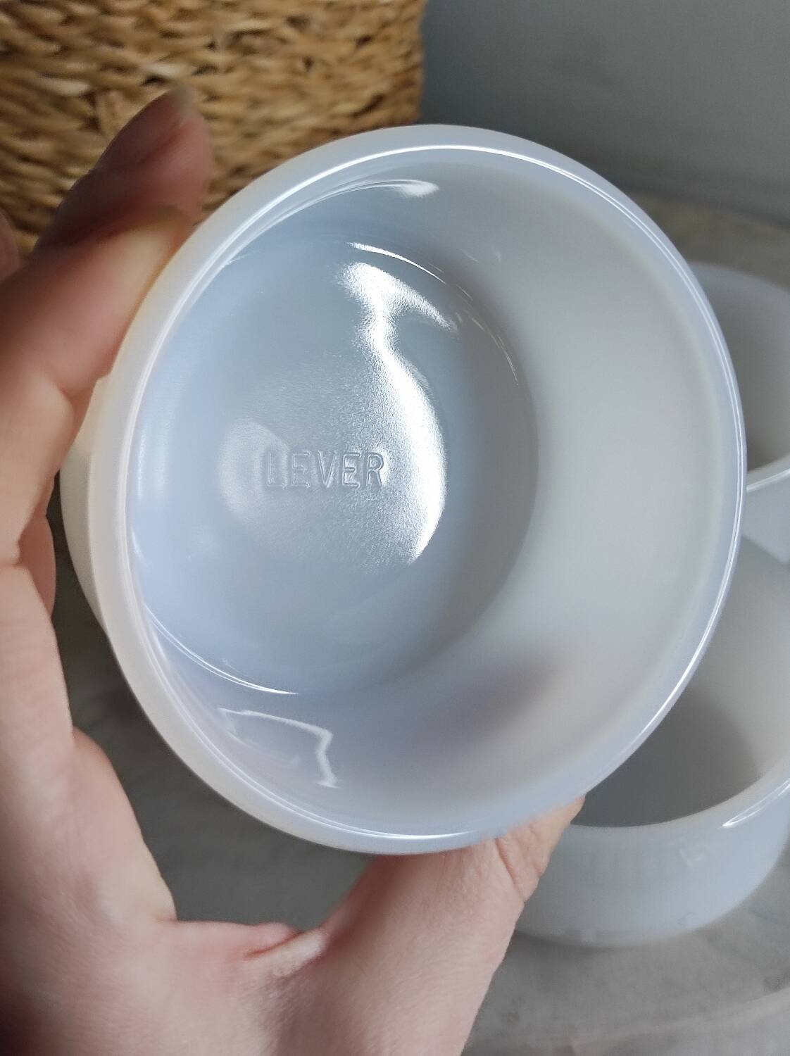 Vintage Arcopal Opaline Ramekins