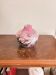 Michele Luzoro Round Vase Biot Glassworks Blown Glass Rose Gold Inclusion
