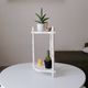 Vintage shabby chic/country wall corner shelf