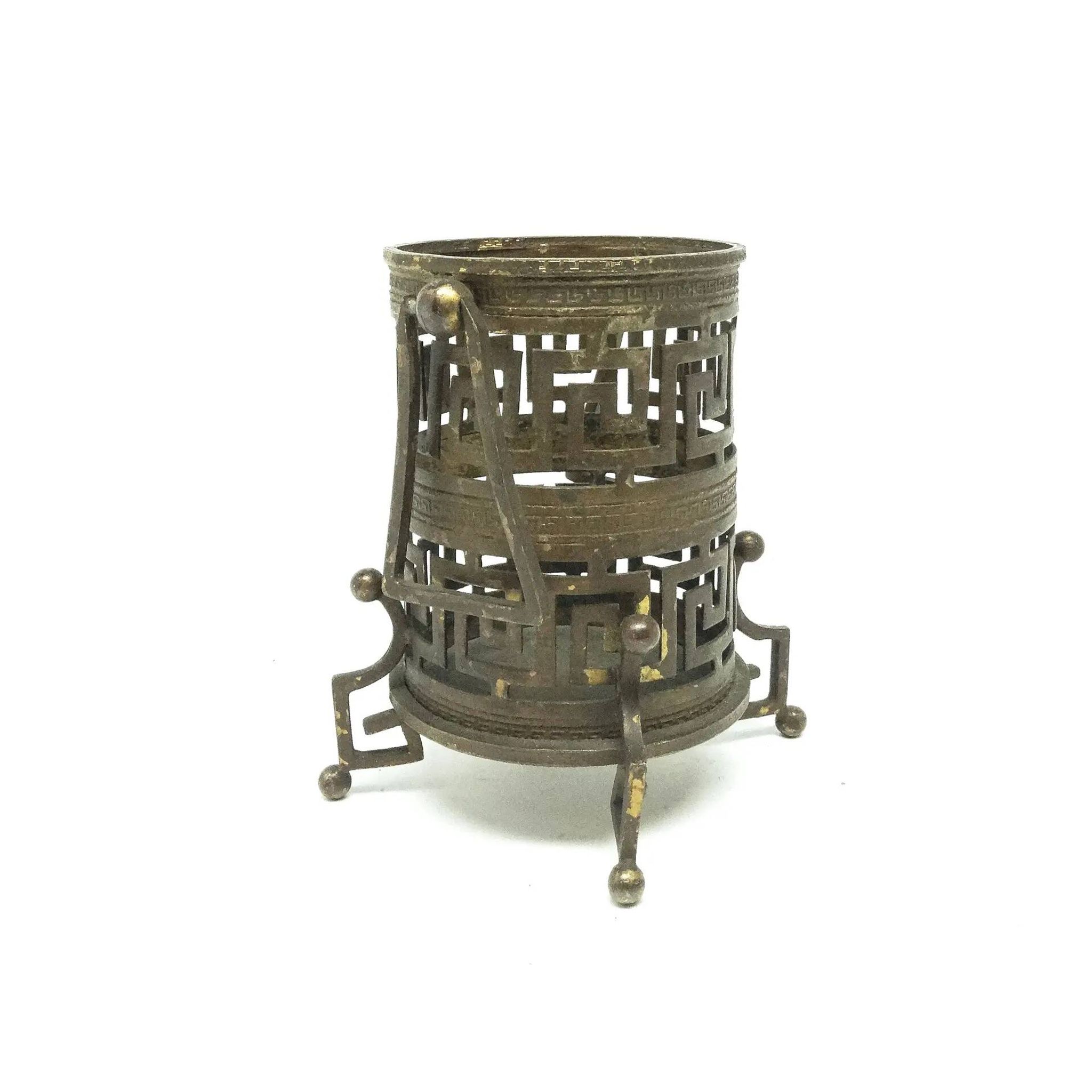 Empire vase, metal, France, 19th century