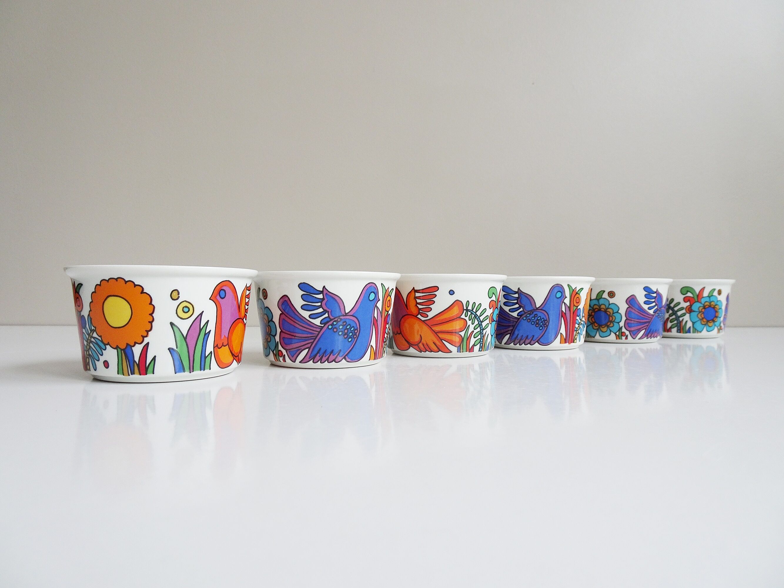 Lot de 6 ramequins Villeroy et Boch Acapulco