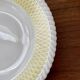 Yellow “FB 37” plates and dish