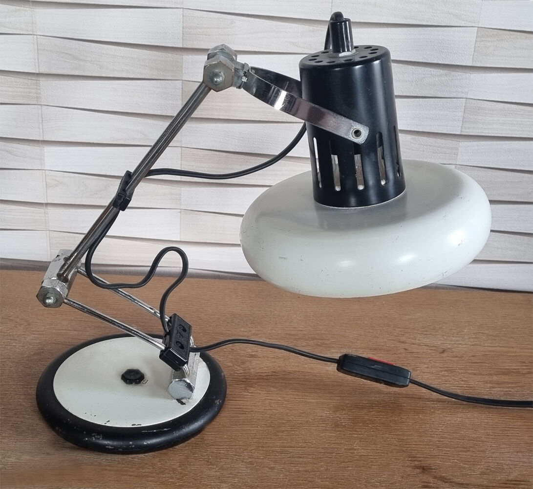 Aluminor desk lamp, vintage, 70s