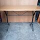 110cm bistro table with solid wood top