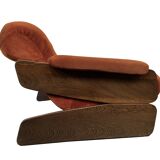 Vintage Space Age Sofa Two Seater Sofa Design 1970s