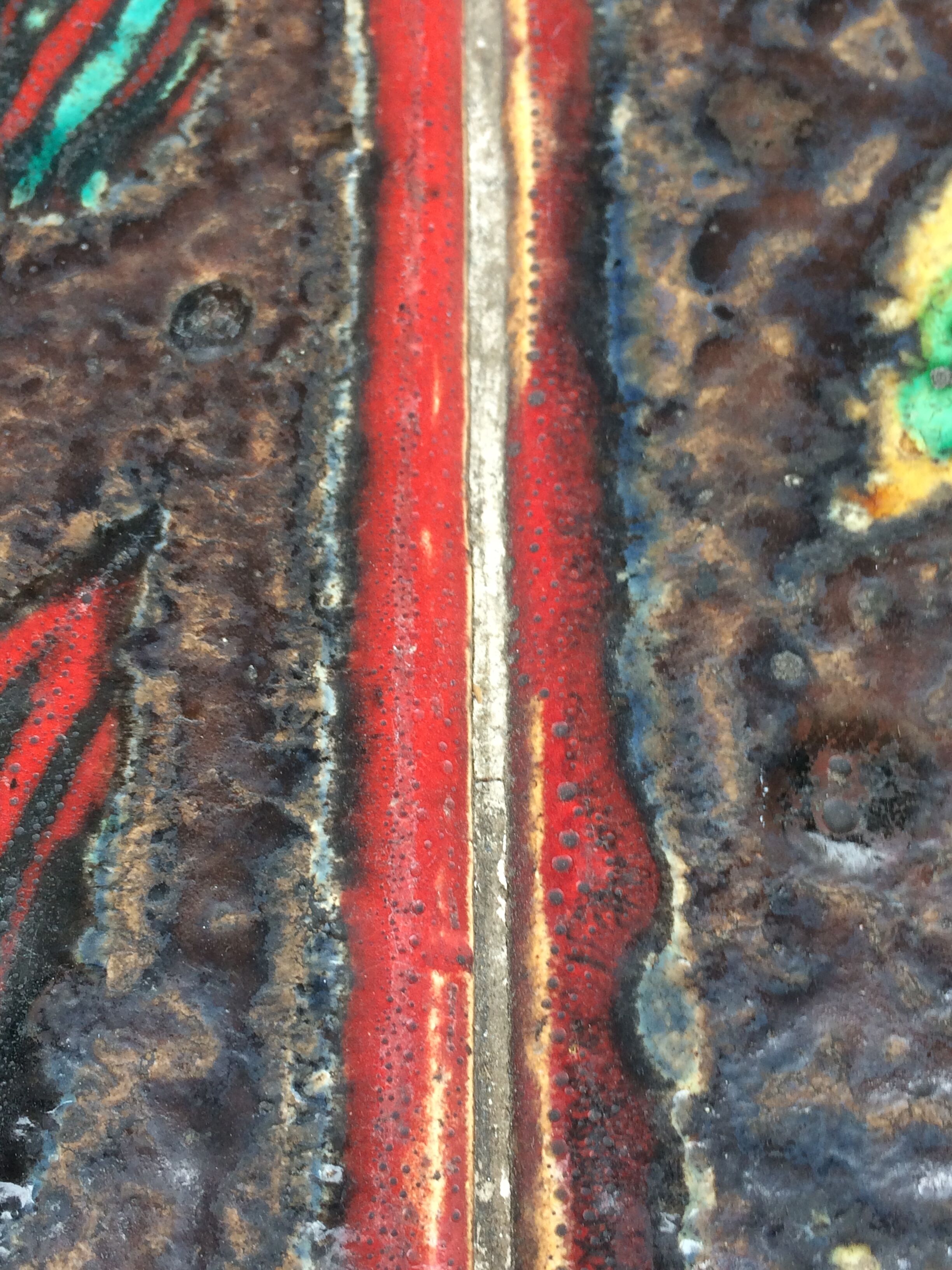 Ceramic coffee table 1970