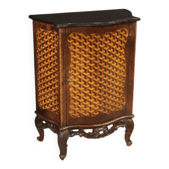 Small French inlaid sideboard from the 20th century