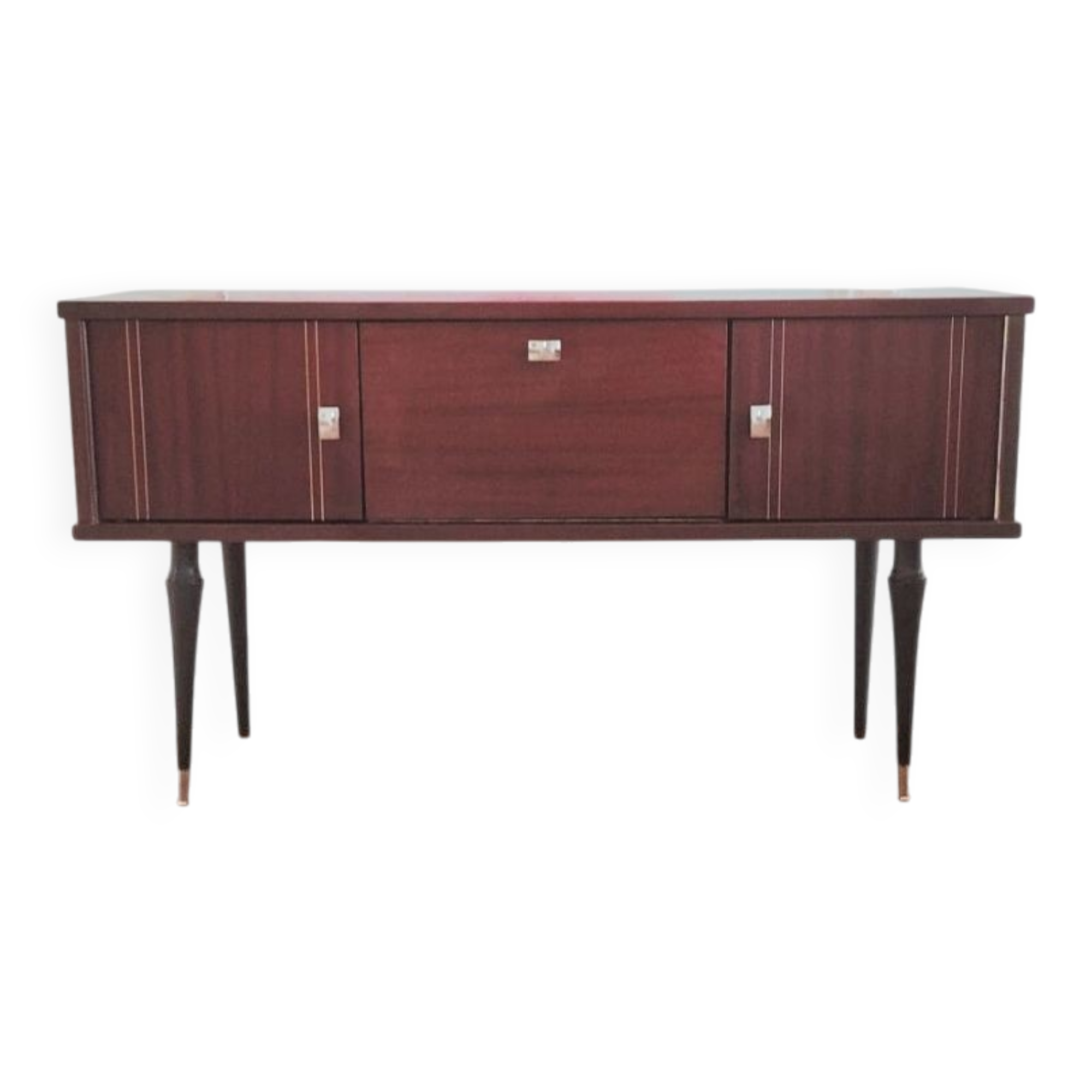 TV unit / small renovated vintage sideboard, 1950s-60s