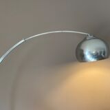 Arch floor lamp. 1970. Italy. Marble foot.