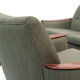 living room set,  norway 1960's, set of 2 armchairs & sofa