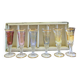 Vintage liqueur glasses in perfect condition in their original box.