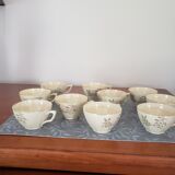 Tasses à café en porcelaine