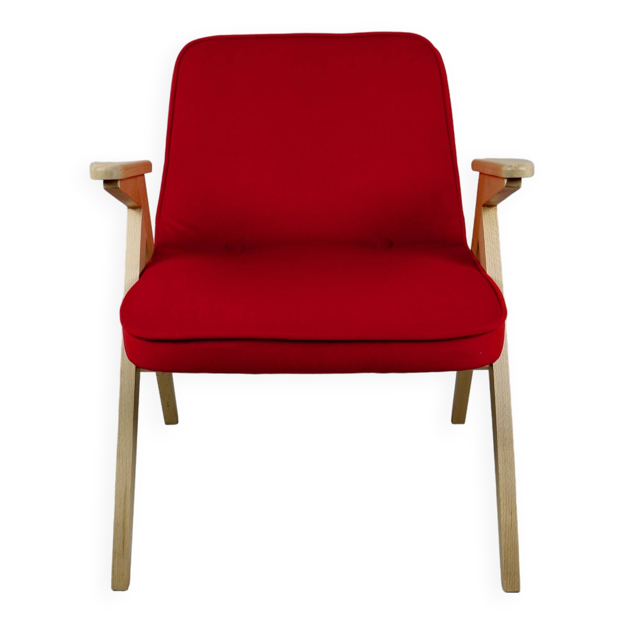 Fauteuil Red Bunny par Józef Chierowski