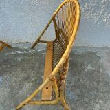 Rattan headboard