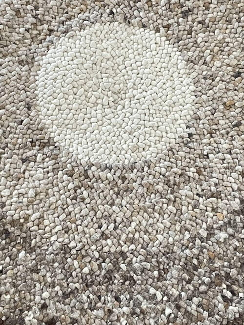 Hand-Woven Carpet Olbia Rondo by Tisca 2000s