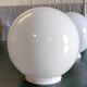 Abat-jour globe opaline diam. 15 cm - mid. XXème