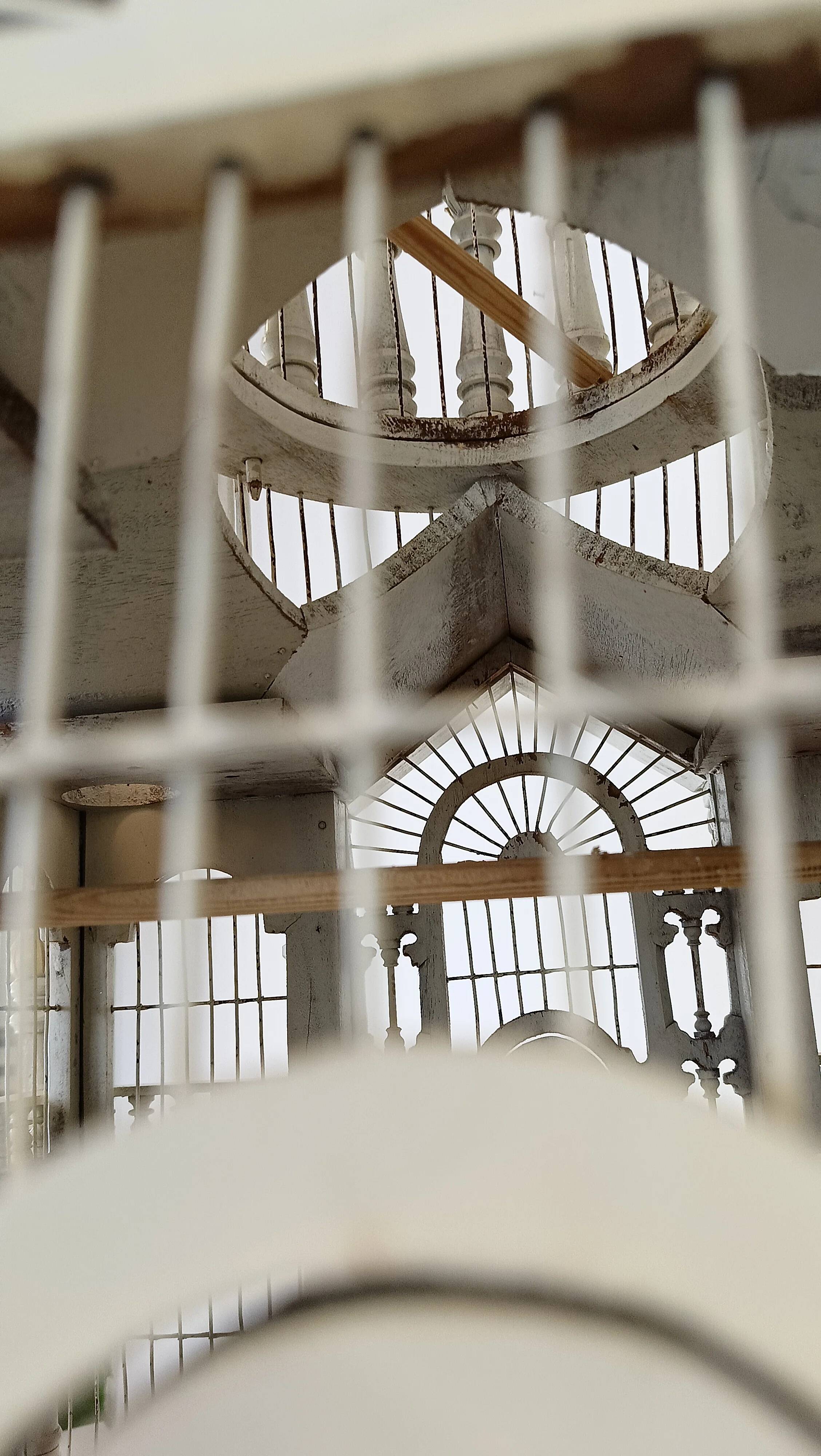 French Victorian midcentury birdcage