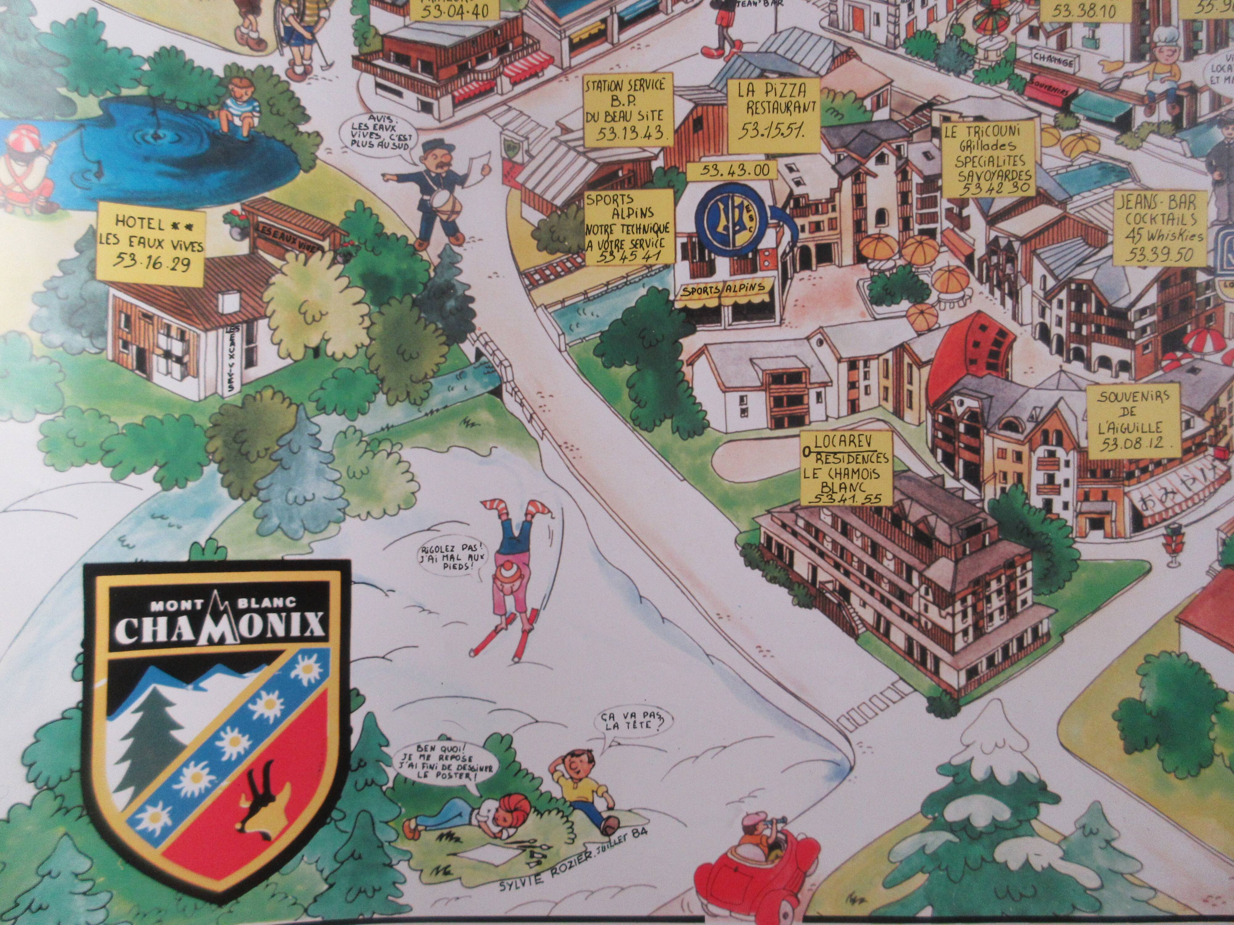 Chamonix 1984 poster