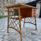 Rattan desk