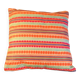 Bohemian multi-colored cushion