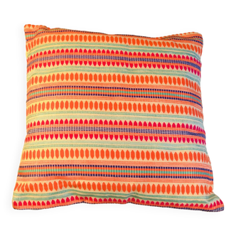 Bohemian multi-colored cushion