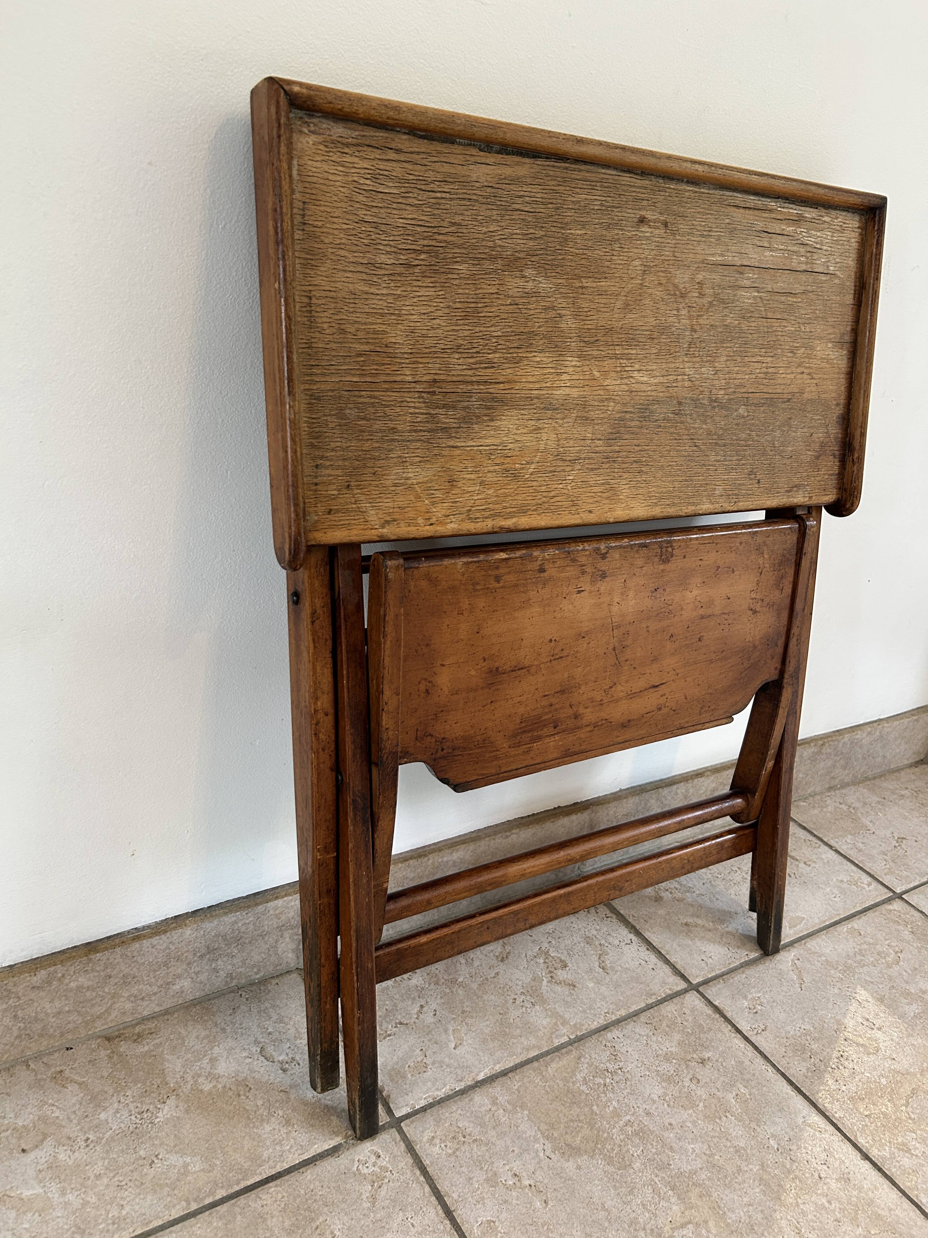 Table d'appoint, porte-revues scandinave vintage